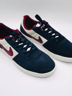 Nike SB Team Classic Men's Skateboarding Shoes AH3360-401 Red White Blue US Sz 9